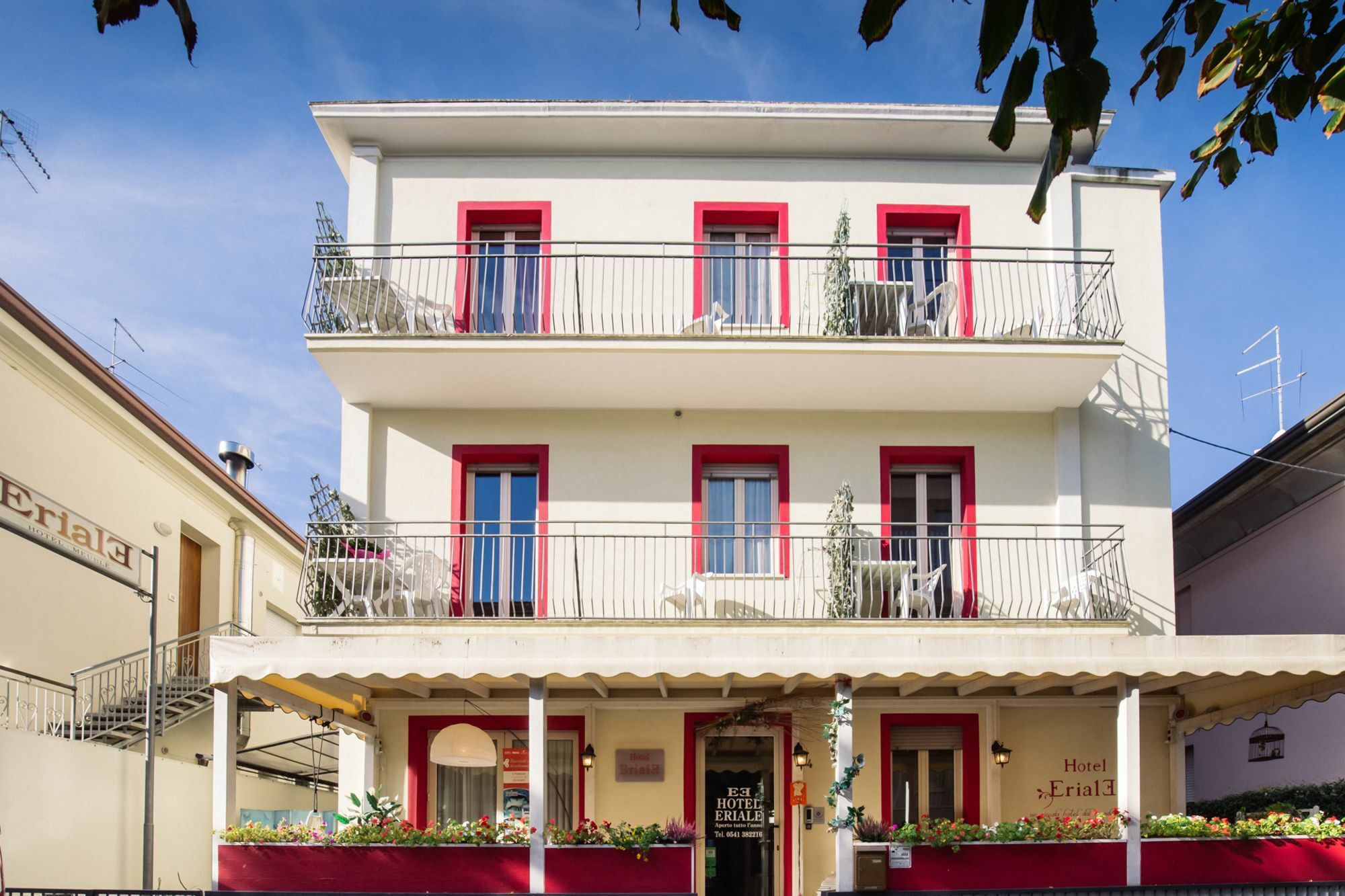 Hotel Eriale Rimini Eksteriør bilde